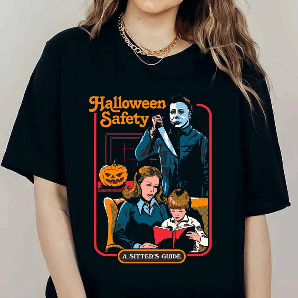 Michael Myers Halloween Safety A Sitters Guide TShirt Gift For Men Women S
