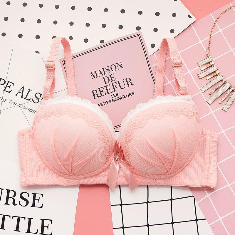Wireless Bras Girls Simple Underwear Inner Tops Push Up Bras for Women