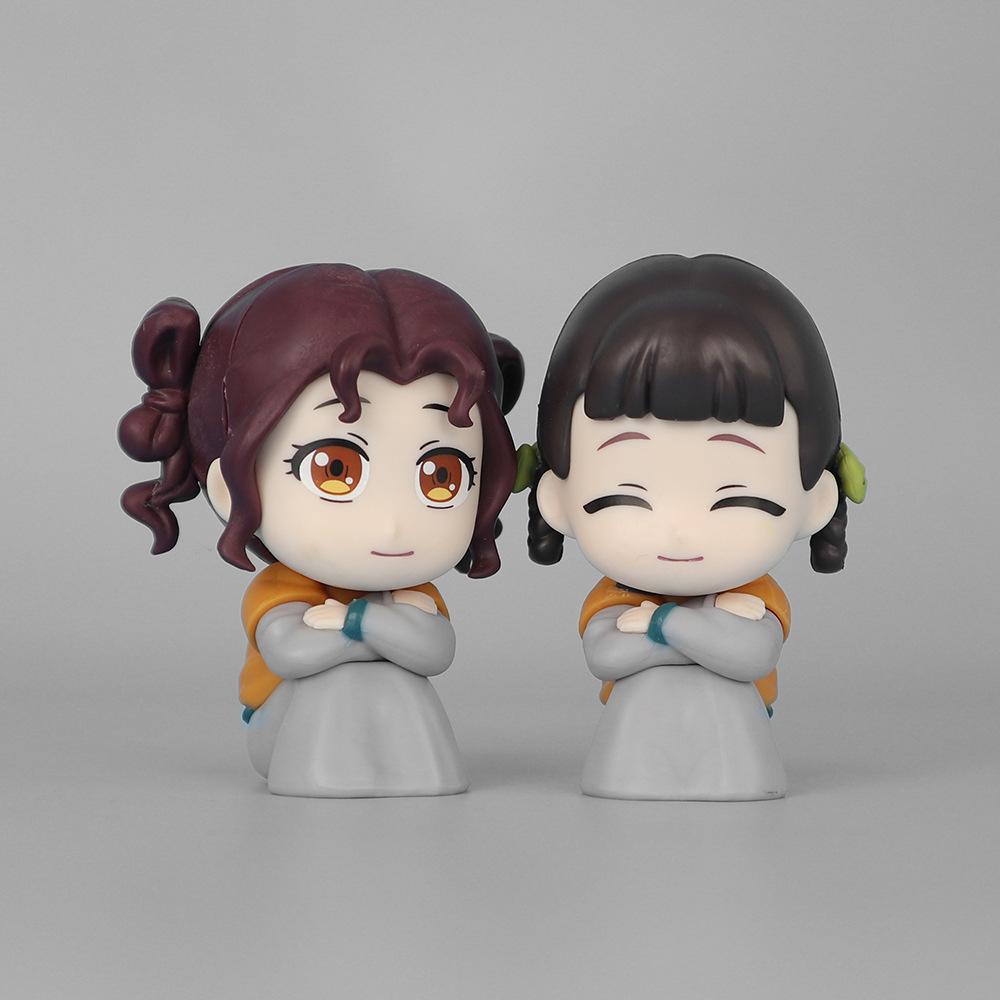 5pcs/set Anime The Apothecary Diaries MaoMao Jinshi Cute Action Model Figure Toys 9CM