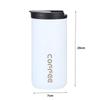 500Ml Stainless Steel Coffee Thermos Bottle Thermal Mug Leakproof Car Vacuum Flasks Coffee Cup Travel Portable Insulated Bottles