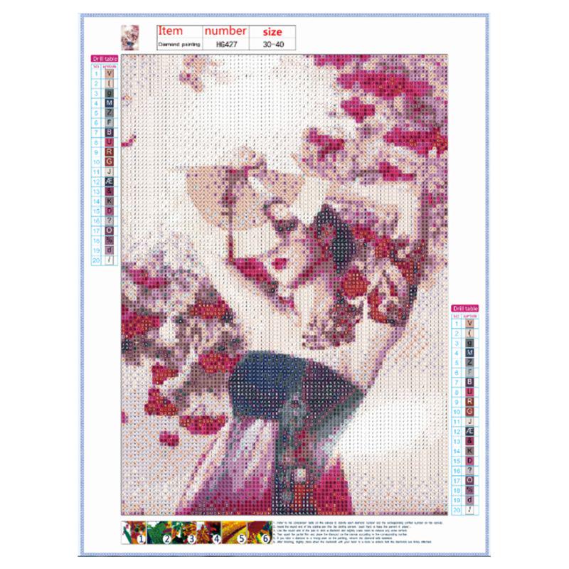 Buy Beauty DIY 5D Diamond Painting Embroidery Cross Stitch Kit
