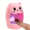 Nagellampe, schnelltrocknender Nageltrockner, LED-UV-Licht, Einzelfinger, 6 W, Mini-USB-Nagelgel-Aushärtungsanschluss, Maniküre-Salon-Tools