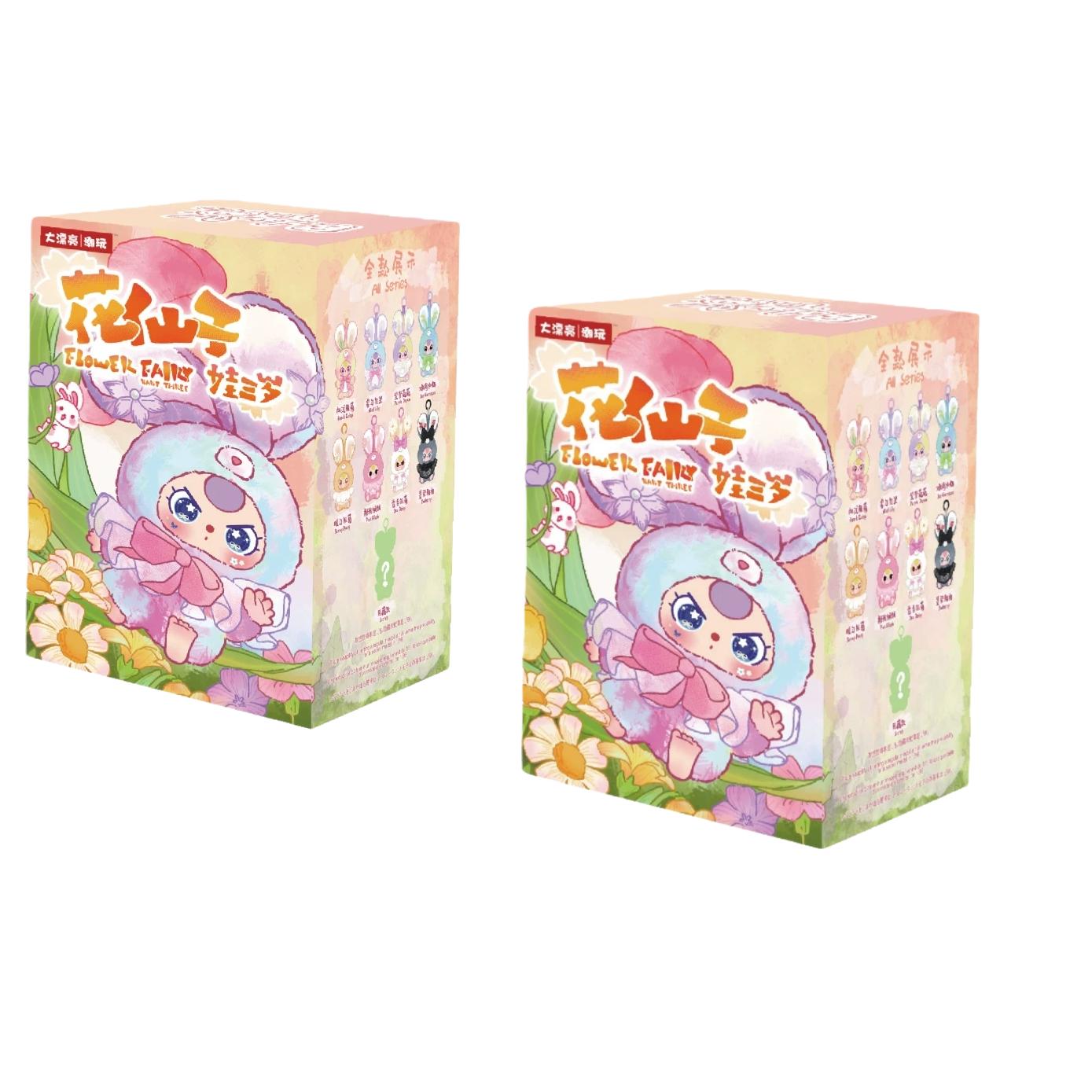 

2026 Настоящий Последний Детский Трехцветный Цветочный Фея Поливинилхлорид Материал Слепой Чехол Очаровательная Фигурка Подвеска Коллекционная Декоративная Фигурка Сюрприз