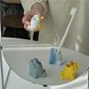 Resin Cute Cartoon Animal Toothbrush Holder Home Decor Bathroom Dental Care Organizer with 4 Color Options Storage Ornament