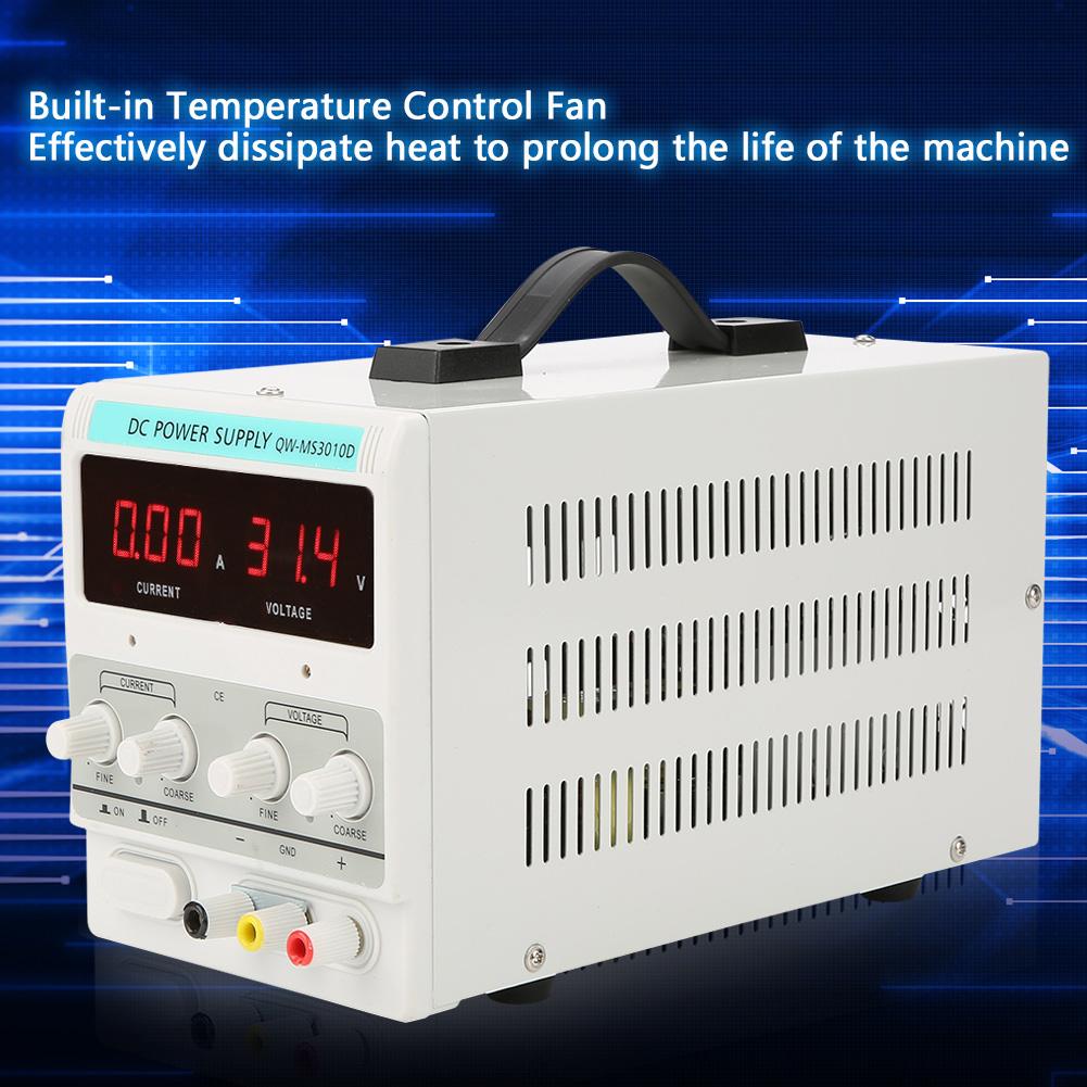 10A Variable Regulated Digital DC Power Supply Precision Adjustable