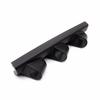 Car Triple Gauge Pillar Pod Gauge Holder 52mm For Right Hand Drive Black ABS