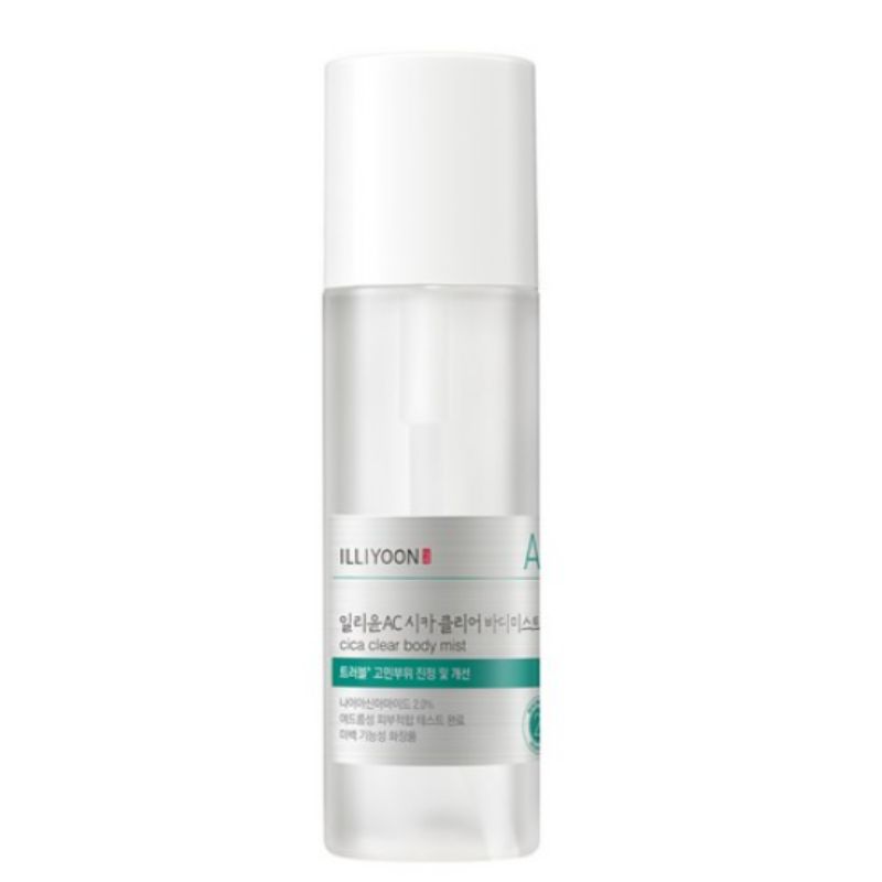 ILLIYOON AC Cica Clear Body Mist (Green Peppermint Scent) 200ml