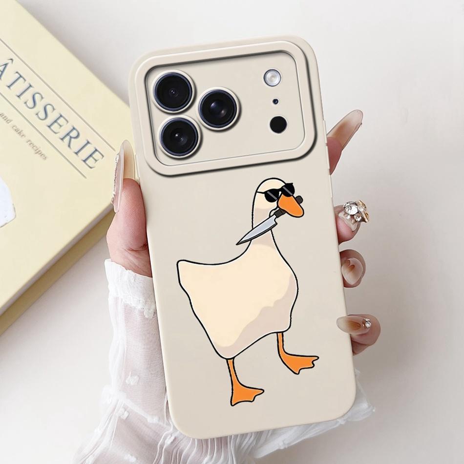 For iPhone 17 Pro Max 17Pro Cute Rabbit Cat Cartoon Phone Case For iPhone17 Pro 17ProMax Shockproof Soft Silicone Cases