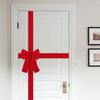 Cabinet Door Ribbon Bow Xmas Tree Red Ornament Decorative Festival Wrapping Decorations Front Door Bow for Christmas Tree