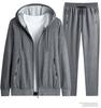 Men’s Fleece Lined Casual Tracksuit Set