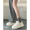 Shoes Women's Autumn New Versatile Chic High-end Sense Little White Shoes Platform Sports Board Shoes