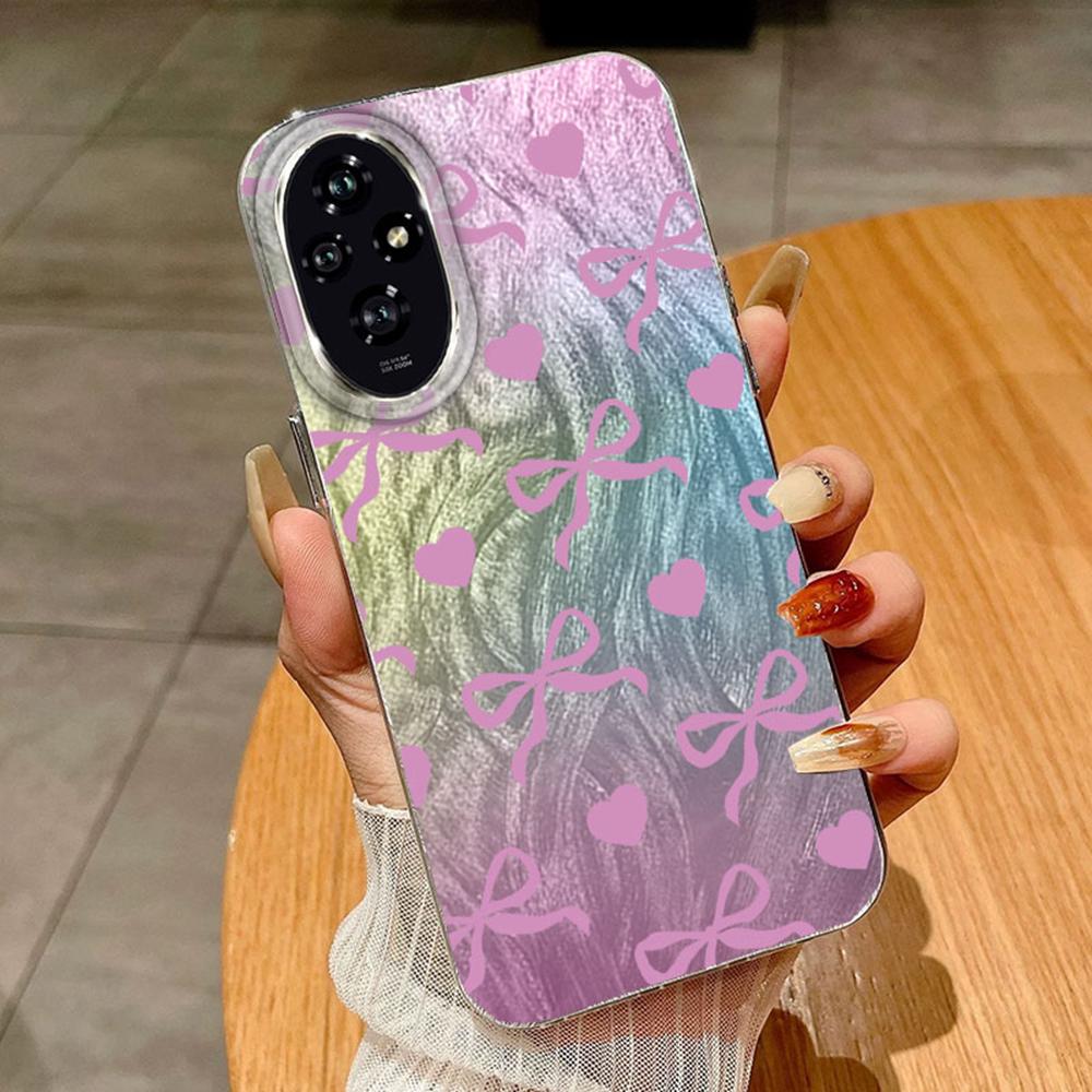 Gradient Colorful Butterfly For Huawei Honor 200 400 Lite 200 Pro X9a X8a X9c Magic 5 7 Lite Cases Cover Soft Phone Case Silicone Clear Funda Bumper