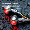 WTZMOTO Motorcycle Rear Directional Light LED Chrome