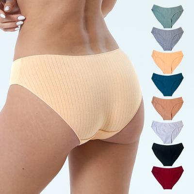 Kvalitní pohodlné dámské kalhotky Nízký pas Velké velikosti Kalhotky Dámské Balení Boků Imitace Bezšvé Kalhotky Dámské Letní Bavlněné Sexy Kalhotky