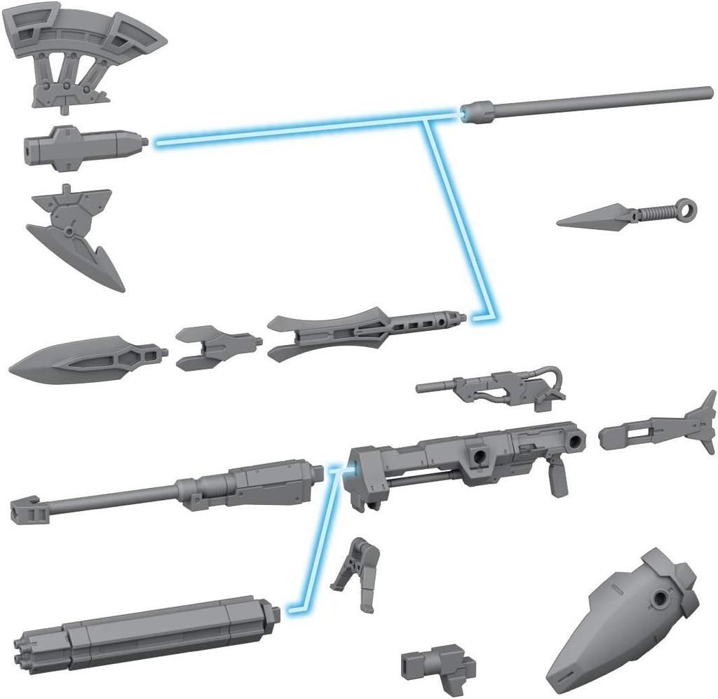 BANDAI SPIRITS 30MM Optional Weapon 1 for Ciel Nova scale plastic model 1/144 pre-colored
