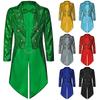Sparkly Irish Green Sequin Tailcoat Jacket for Saint Patrick's Day