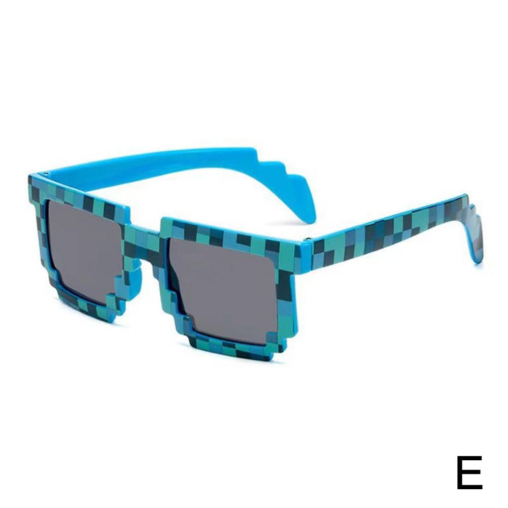 Sun Glasses Hot Sale Sunglasses Creeper Glasses Novelty Mosaic Funny Goggles Boys Girls Pixel Eyewear