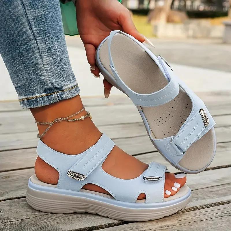 Fashion Sandals Travel Women Shoes New Sandal Sole Durable Sandal Ladies Outdoor Beach 2025 New Summer Slippers Platform Sandals Women