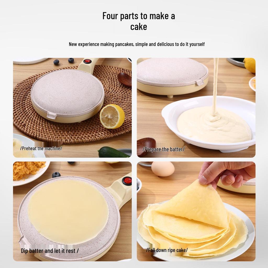 European Thin Pancake & Meat Grill Maker: Multi-functional, For Spring Roll & Thousand-Layer Wrapper