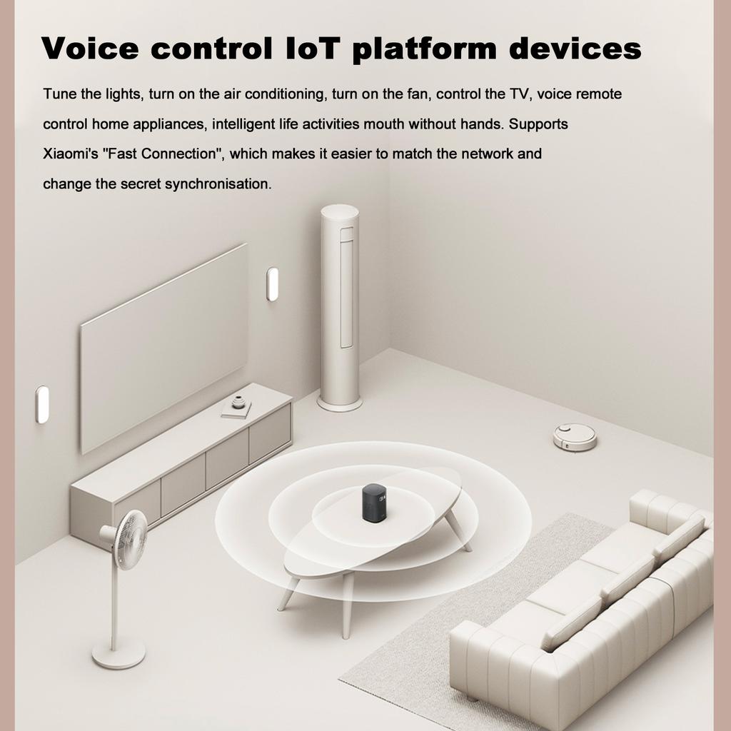 Difuzor Xiaomi Xiaoai Difuzoare BT cu fir cu ceas cu alarmă de noptieră inteligent BT, control de la distanță Acasă