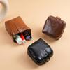 Soft Leather Headphone Bag Lipstick Storage Bag Retro Style Jewelry Storage Bag Small Travel Makeup Bag Portable Wallet