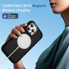 For iPhone 16 Pro Max Case Compatible with MagSafe Lens Frame Kickstand TPU + PC Shockproof Phone Cover