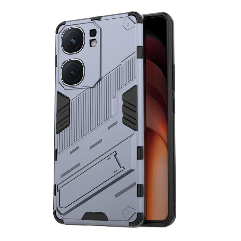For Vivo iQOO Neo9 Neo 9 Pro 5G Armor Shockproof Phone Case Back Cover Magnetic Kickstand Anti-Fall Protect Coque Cases