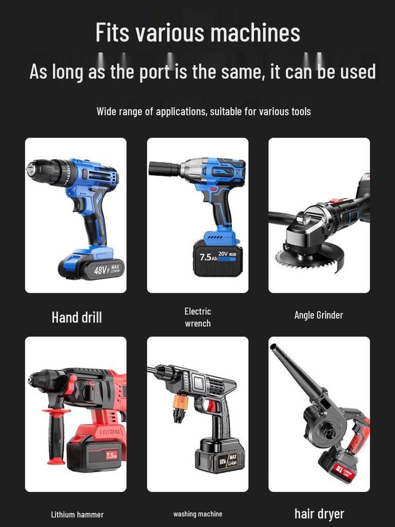 Da Yi A3 21V Li-Ion Universal Angle Grinder & Electric Wrench Battery