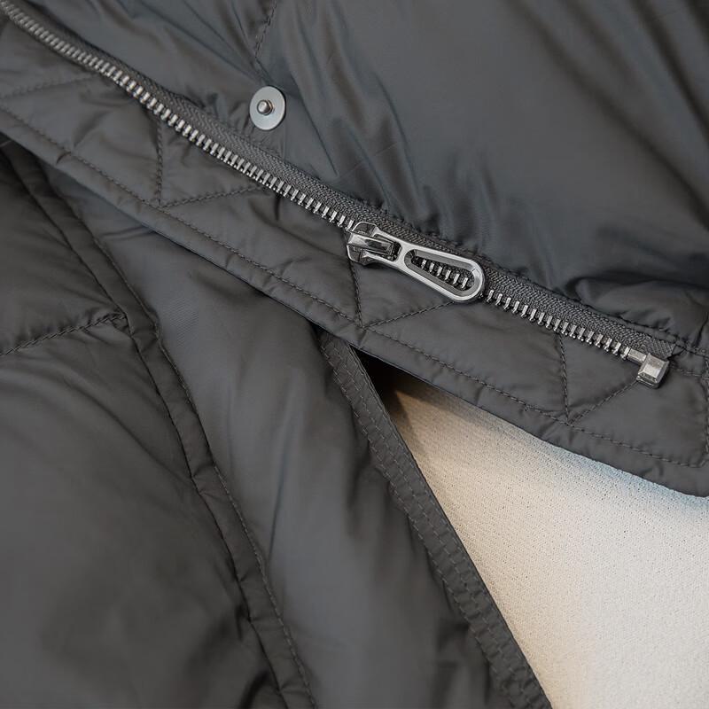 Damen 90% Entendaunen Casual Steppjacke mit Kapuze