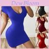 Sexy Bodycon Womens Short Sleeve Party Cocktail Evening Club Summer Dress Mini