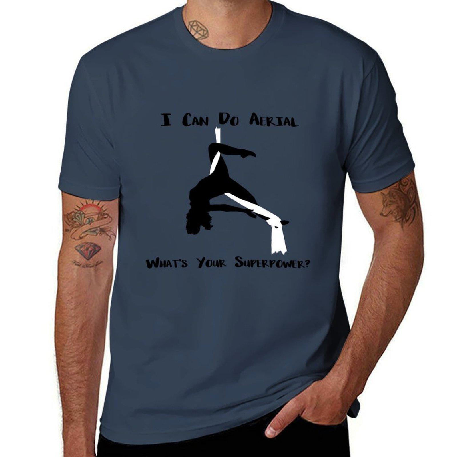 Whats Your Superpower Tshirt Gym Wear Breathable Short Sleeve Tee S