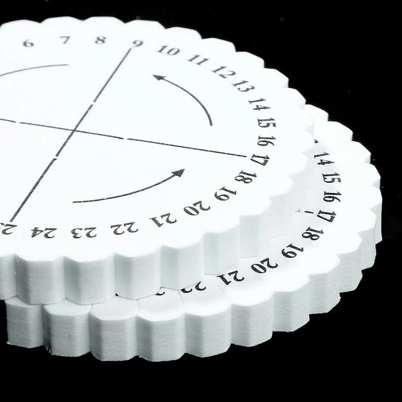 Round&Squarebracelet Knitting Disc Dis Tray Knitting Weavingjewelry Desgin Board