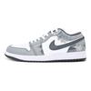 Jordan Air Jordan 1 Abrasion Resistant Abrasion Resistant Low Top Vintage Basketball Shoes Unisex Gray 553558-152(Team578-)