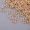 Small Screw Eye Pins Bail Hook Jewelry Making