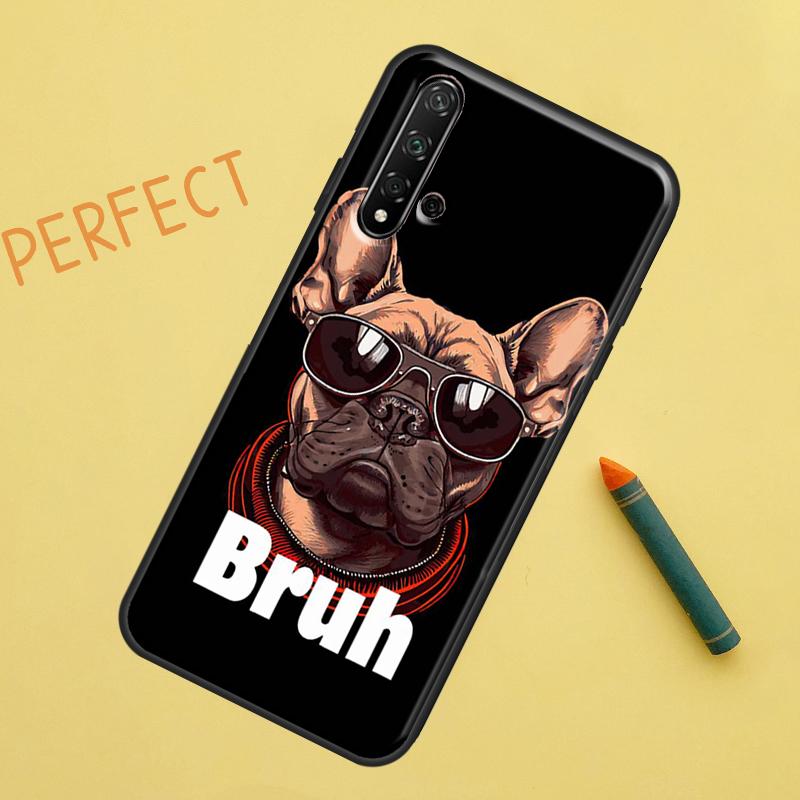 

Чехол Мопс Английский Бульдог для Huawei Nova Y90 Y70 Y61 Y60 9 10 SE Nova 5T 11i 8i 7i 3i P20 P40 P30 Lite P60 Pro Nova 9 SE