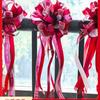 Large Wedding Car Flower and Ribbon Decoration for Stair Rails and Rooms