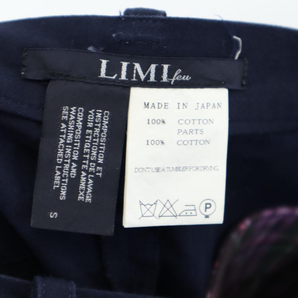 LIMI Feu Made In Japan Long Pants S Navy Women Used
