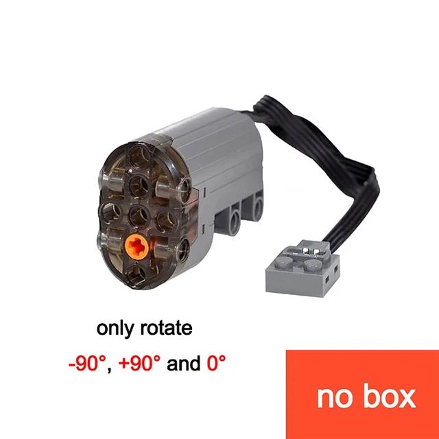 Technical Motor Parts Building Block Compatible Technical Mechanical Group MOC PF Power Function Upgrade XL-M-Servo Motor Leduo