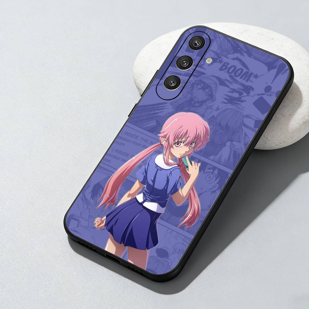 F-Future D-Diary Gasai Yuno Phone Case For Samsung Galaxy A73,A72,A71,A70,A52,A51 Others Soft Black Cover