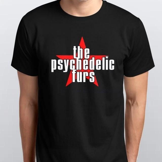 

THE PSYCHEDELIC FURS новая ФУТБОЛКА Все размеры S M L XL XXL 3 4XL черный белый S