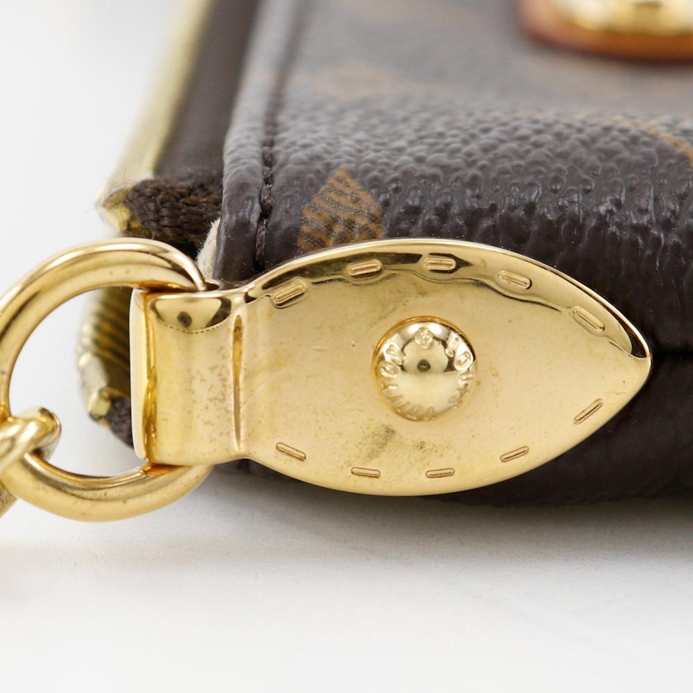 LOUIS VUITTON Pochette Mira MM Pouch M60094 Shoulder Bag Accessory pouch Brown Monogram canvas Women Used