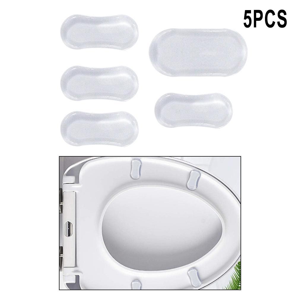 

Bathroom Hardware Set of 5 Toilet Seat Bumpers and Buffers with Silicone Material for Secure Fit and Noise Reduction China Mainland