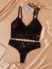 Damen Push-Up Spitzen-BH-Set - Anti-Hängebusen, Große Größen