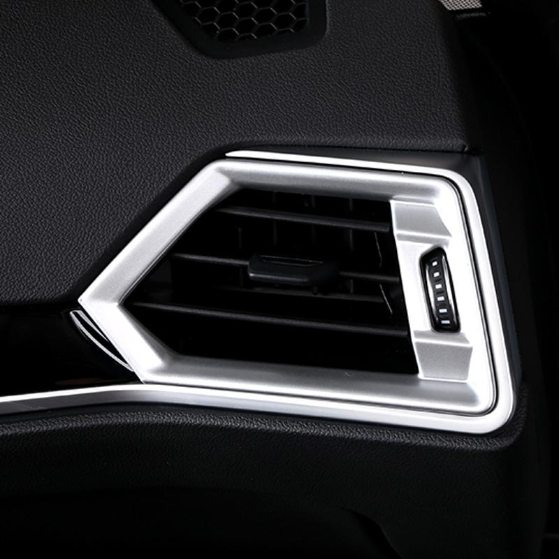 2PCS Car Center Console Front Air Outlet Vent Frame ABS Decoration Auto Interior Accessories For BMW 3 Series G20 G28