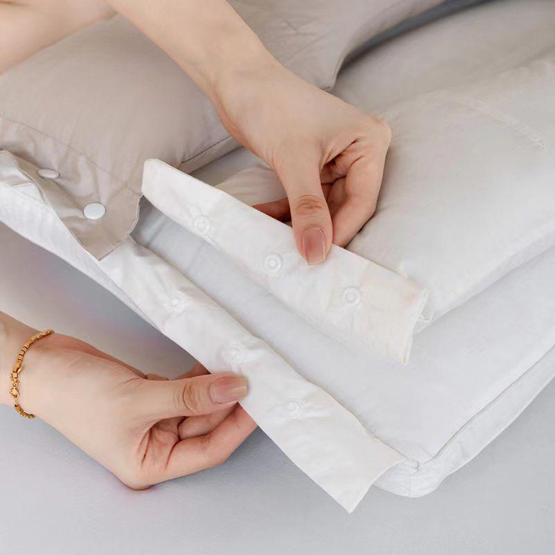 3-in-1 Detachable Double-Layer Cotton Neck Support Pillow