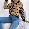 Autumn Winter Women Casual Knit Sweater Long Sleeve O Neck