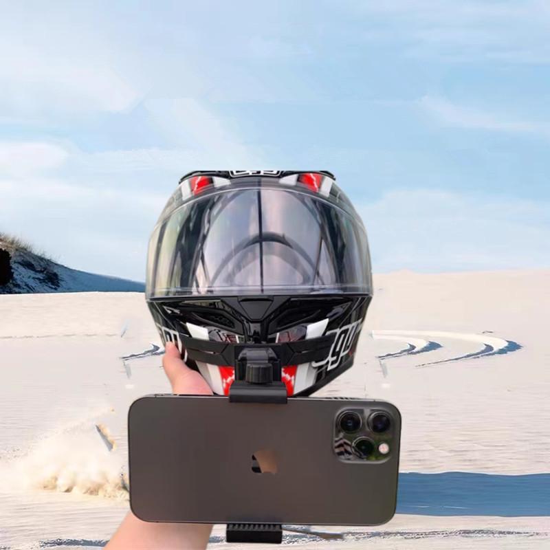 Motorcycle Helmet Chin Stand Mount Holder PVC ABS  for Gopro for Insta360 Camera Mount Cam Accessories Outdoor Cycling Supplies