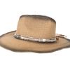Cowboy Hat Band for Adult with Turquoise Fashion Ethnic Carnivals Party Fedora Cap Band for Women Men Hat Accessories