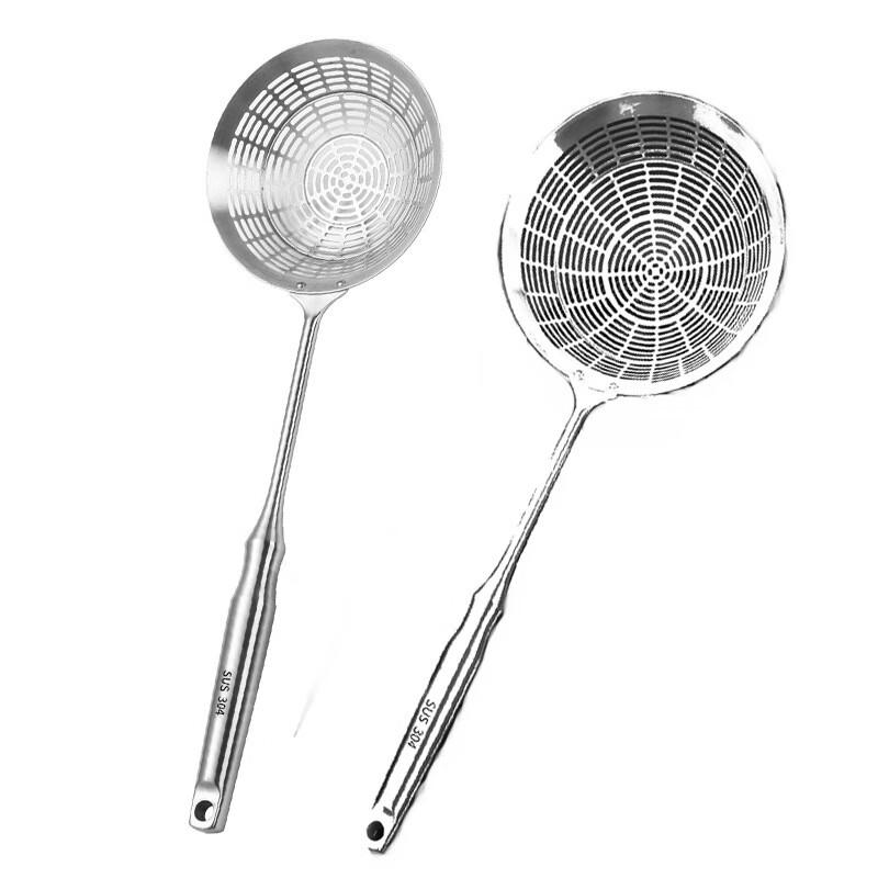 Yuexiang 304 Stainless Steel Long Handle Mesh Skimmer