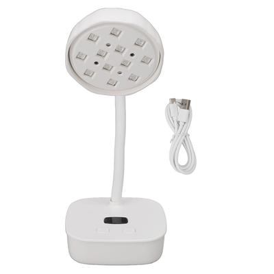 Nail Lamp for Gel Nails Rechargeable Fast Drying Portable Cordless Gooseneck LED Nail Lamp for Nail